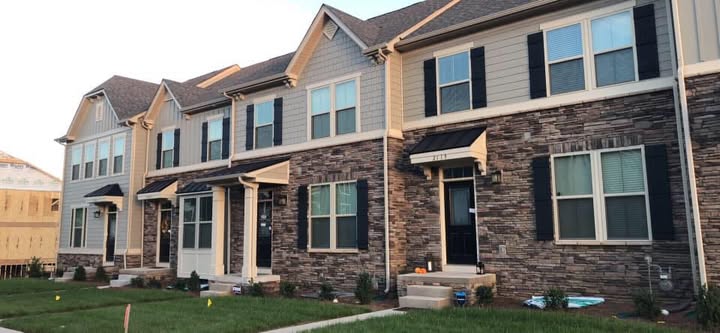 Oakhurst Townhome Association community homes